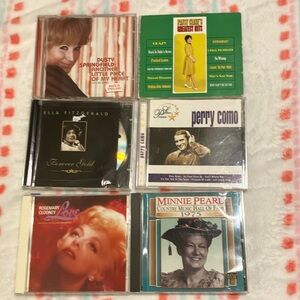 Vintage CD’s 6/$8.00